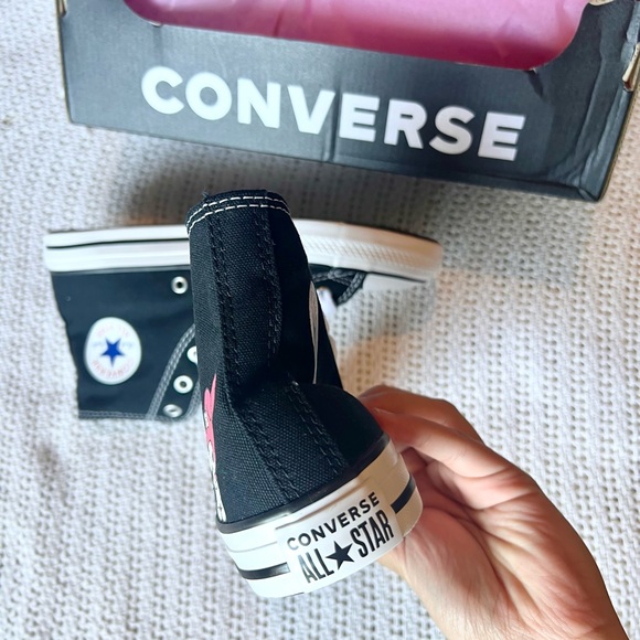 Black My Melody X Kuromi Sanrio Converse - Picture 2 of 4